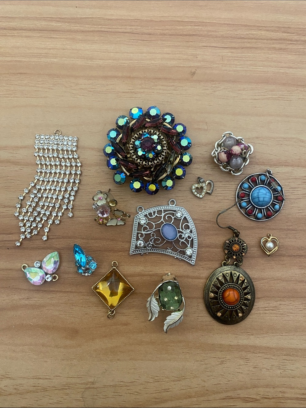 Assorted Women’s Costume Jewelry Pendants and Charms